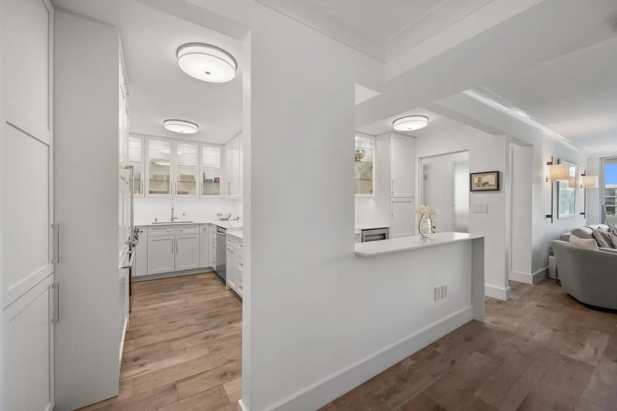 Kitchen at 2773 S Ocean Boulevard 410, Palm Beach