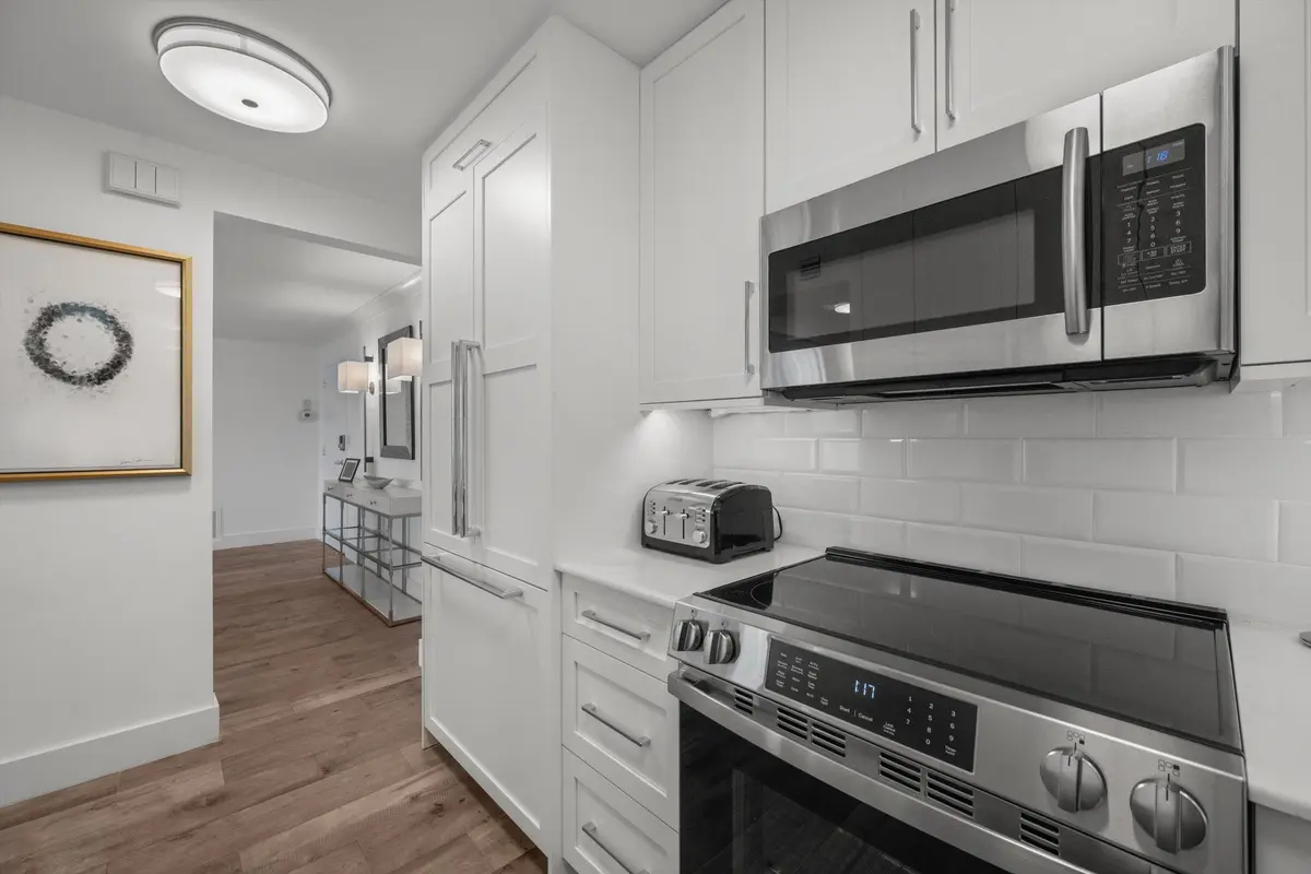 Kitchen at 2773 S Ocean Boulevard 410, Palm Beach