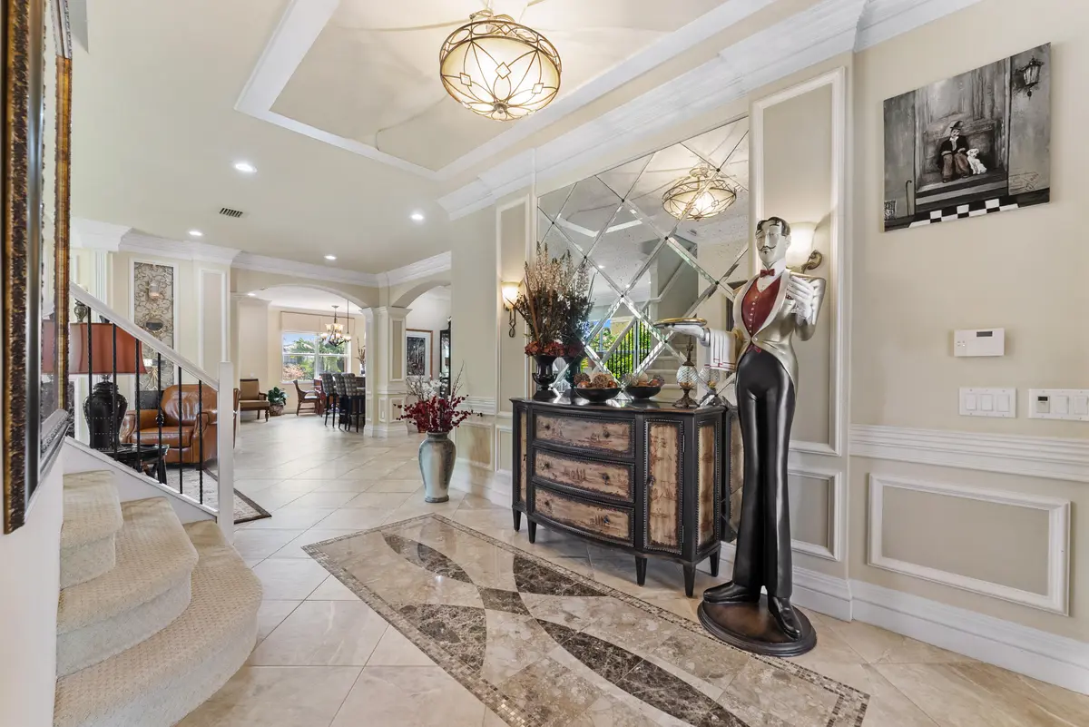 Foyer at 11790 Foxbriar Lake Trail, Boynton Beach