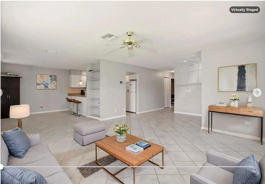 Living Rm/Dining Rm at 1607 Laurel Leaf Lane B, Fort Pierce