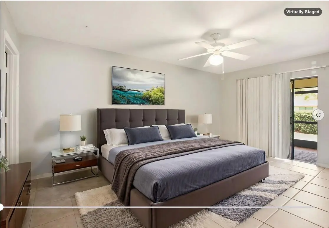Primary Bedroom at 1607 Laurel Leaf Lane B, Fort Pierce