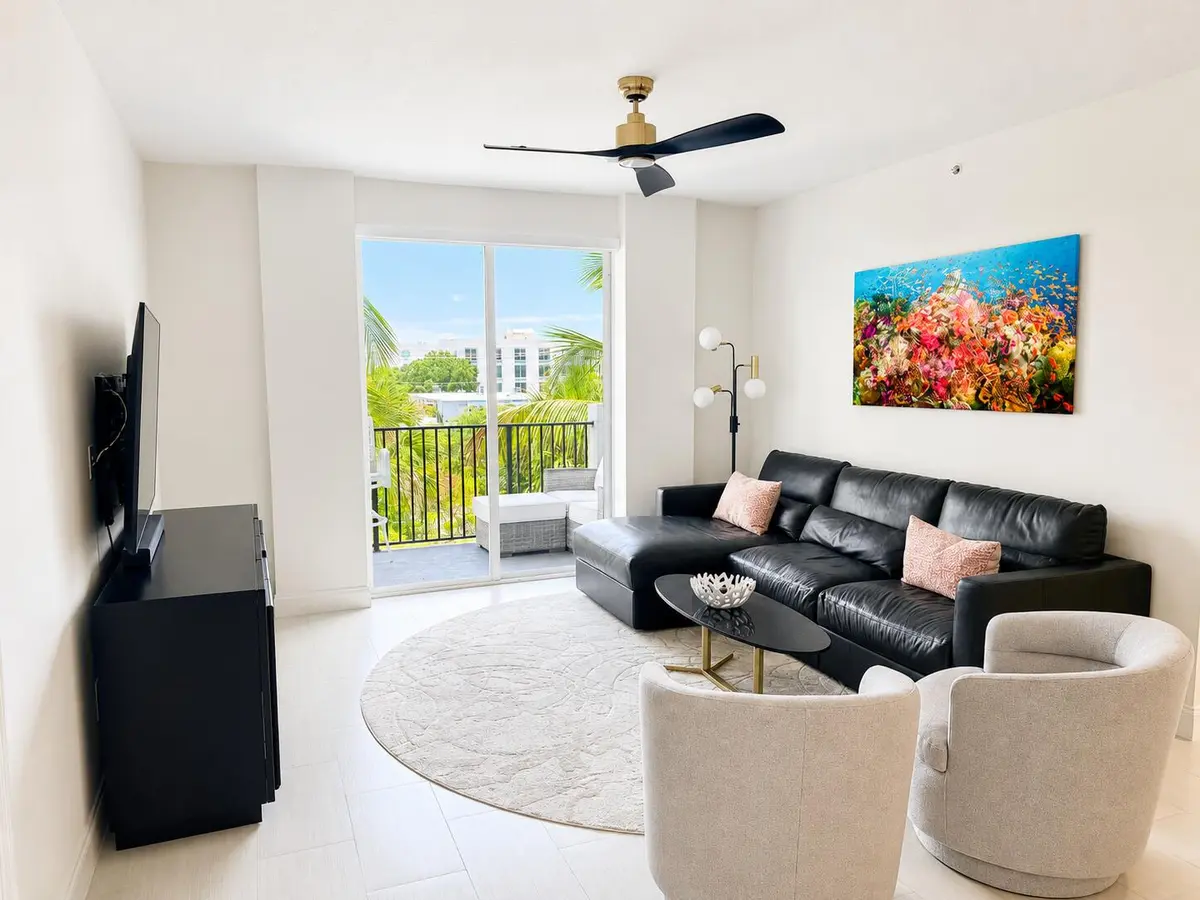 Living Room at 255 NE 3rd Avenue 2403, Delray Beach