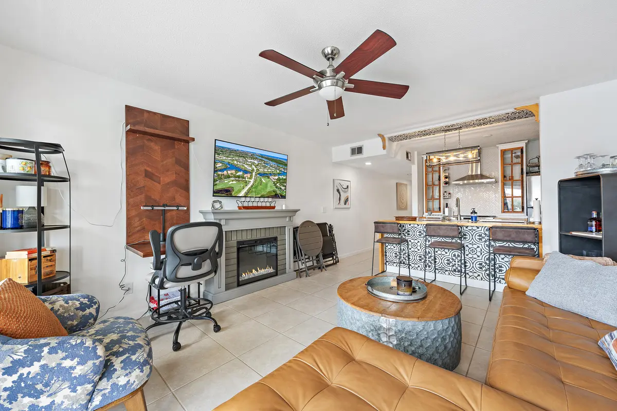 Living Room at 261 Cypress Point Drive, Palm Beach Gardens