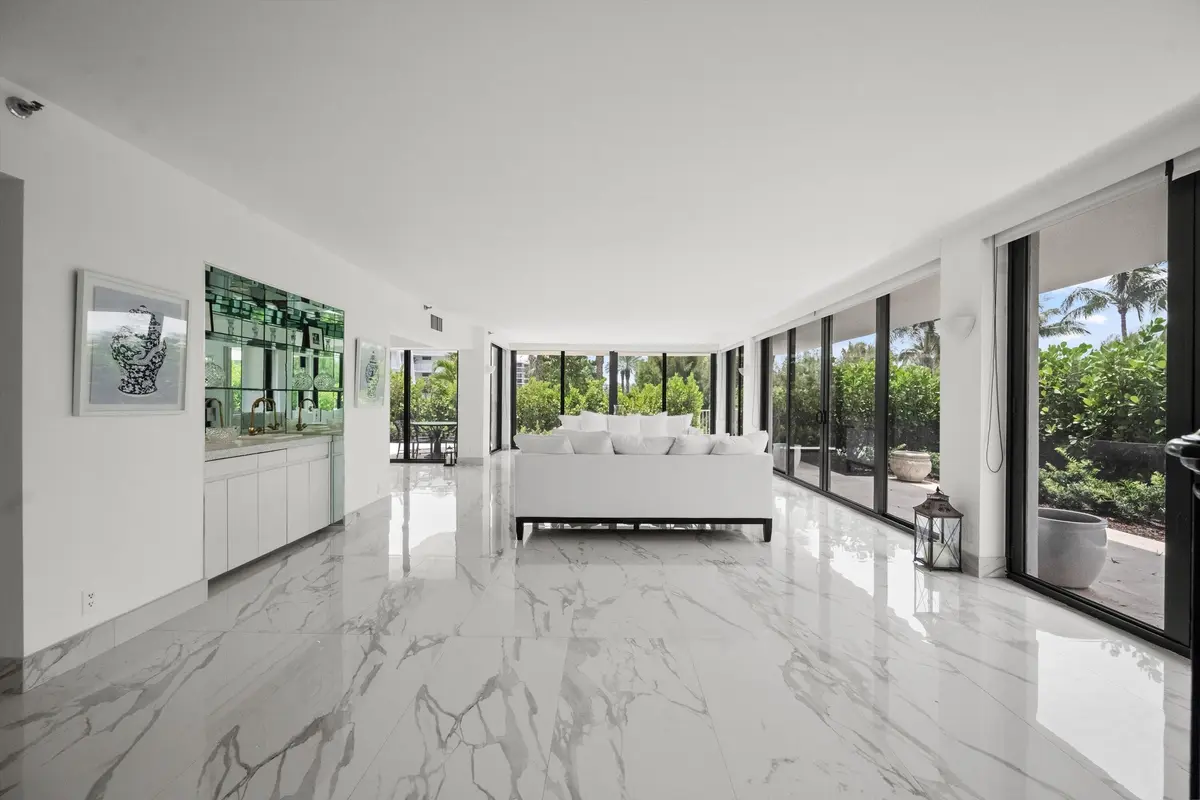 Living Area at 2580 S Ocean Boulevard 1a1, Palm Beach