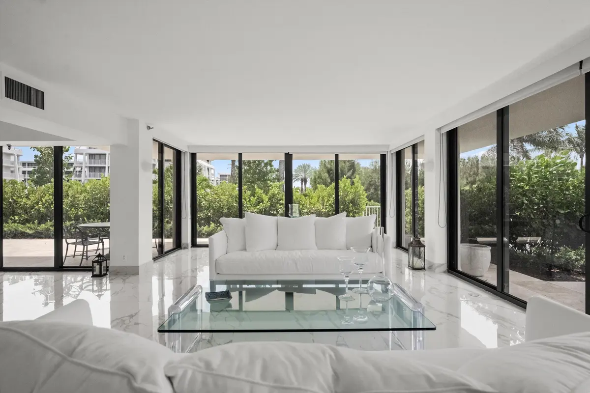 Living Area at 2580 S Ocean Boulevard 1a1, Palm Beach