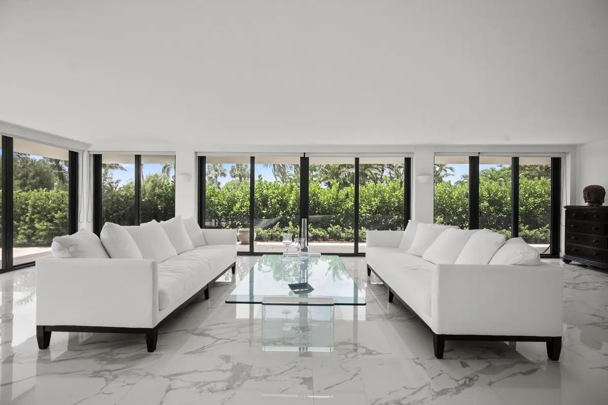 Living Area at 2580 S Ocean Boulevard 1a1, Palm Beach