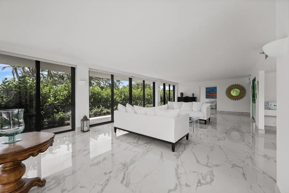 Living Area at 2580 S Ocean Boulevard 1a1, Palm Beach