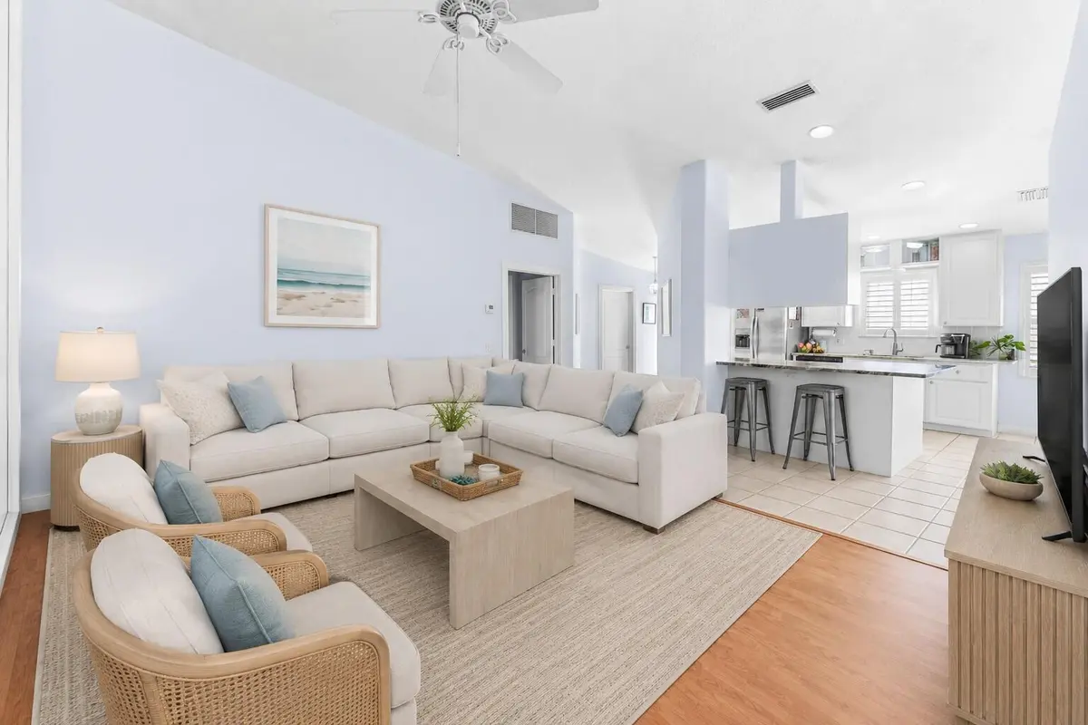 Living Room at 2841 Livingston Lane, West Palm Beach