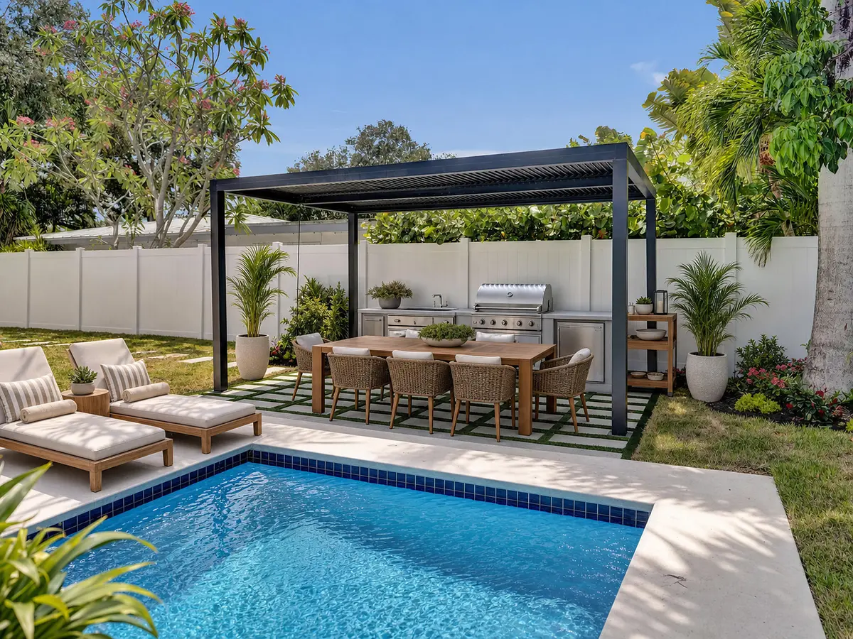 MLS_07_outdoor_bbq_staged_DSC03733_HIGH_ at 669 SW 3rd Street, Boca Raton