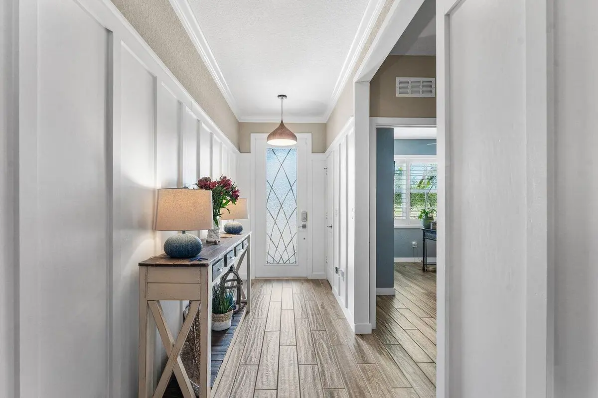 Entry Hallway at 1614 NE White Pine Terrace, Ocean Breeze