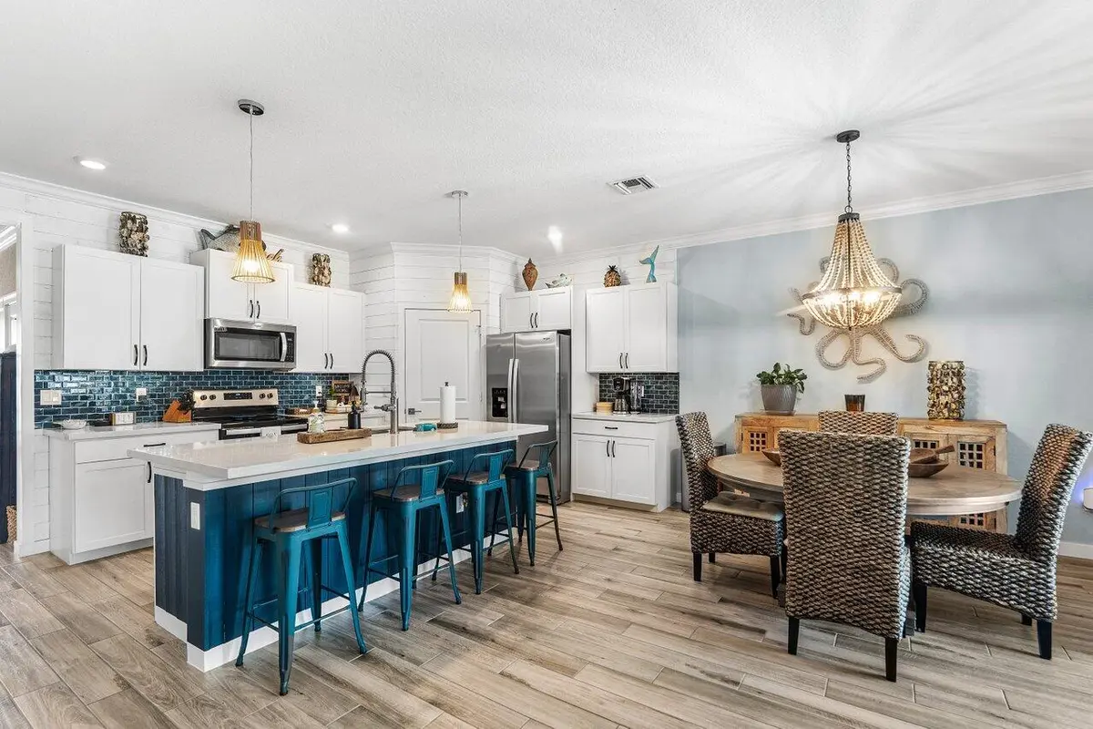 Kitchen & Dining at 1614 NE White Pine Terrace, Ocean Breeze