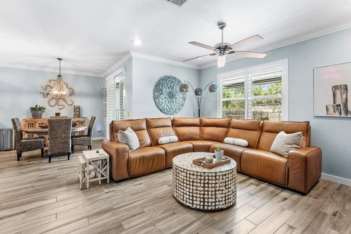 Living & Dining at 1614 NE White Pine Terrace, Ocean Breeze
