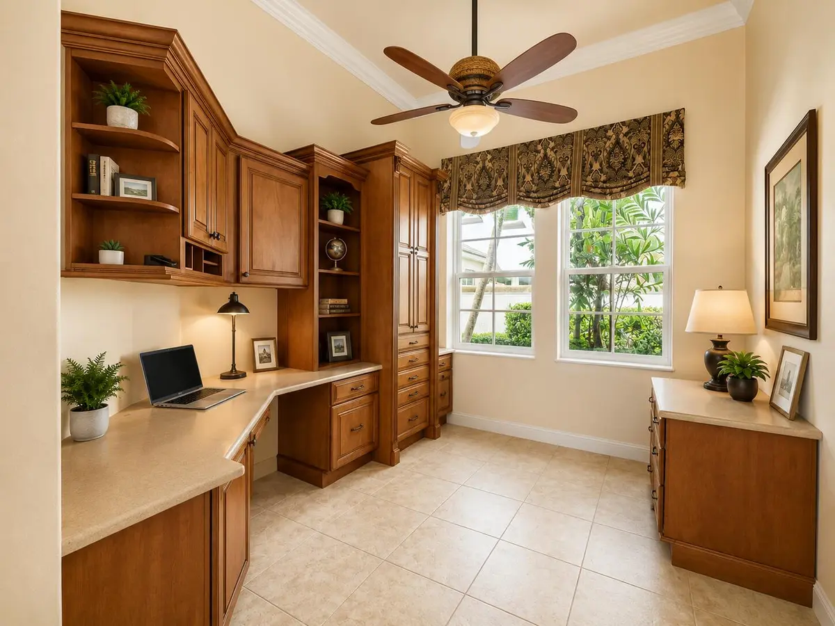 Den/Office at 974 Mill Creek Drive, Palm Beach Gardens