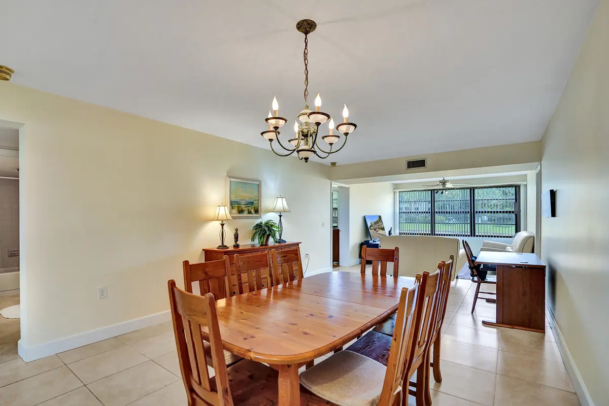 Dining Area at 6037 Balboa Circle 101, Boca Raton