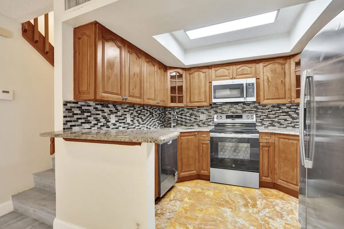 Kitchen Newly update at 4260 Village Drive D, Delray Beach