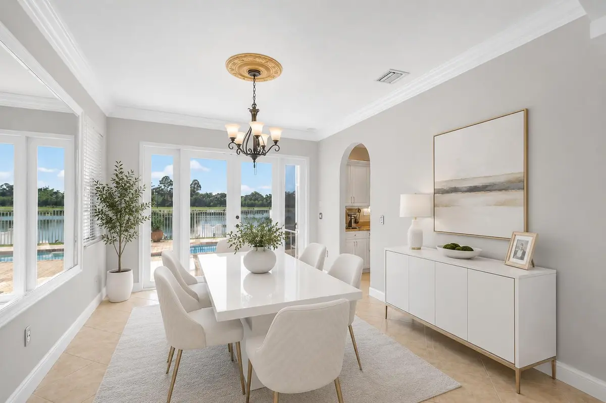 Dining room at 2214 Ridgewood Circle, Royal Palm Beach