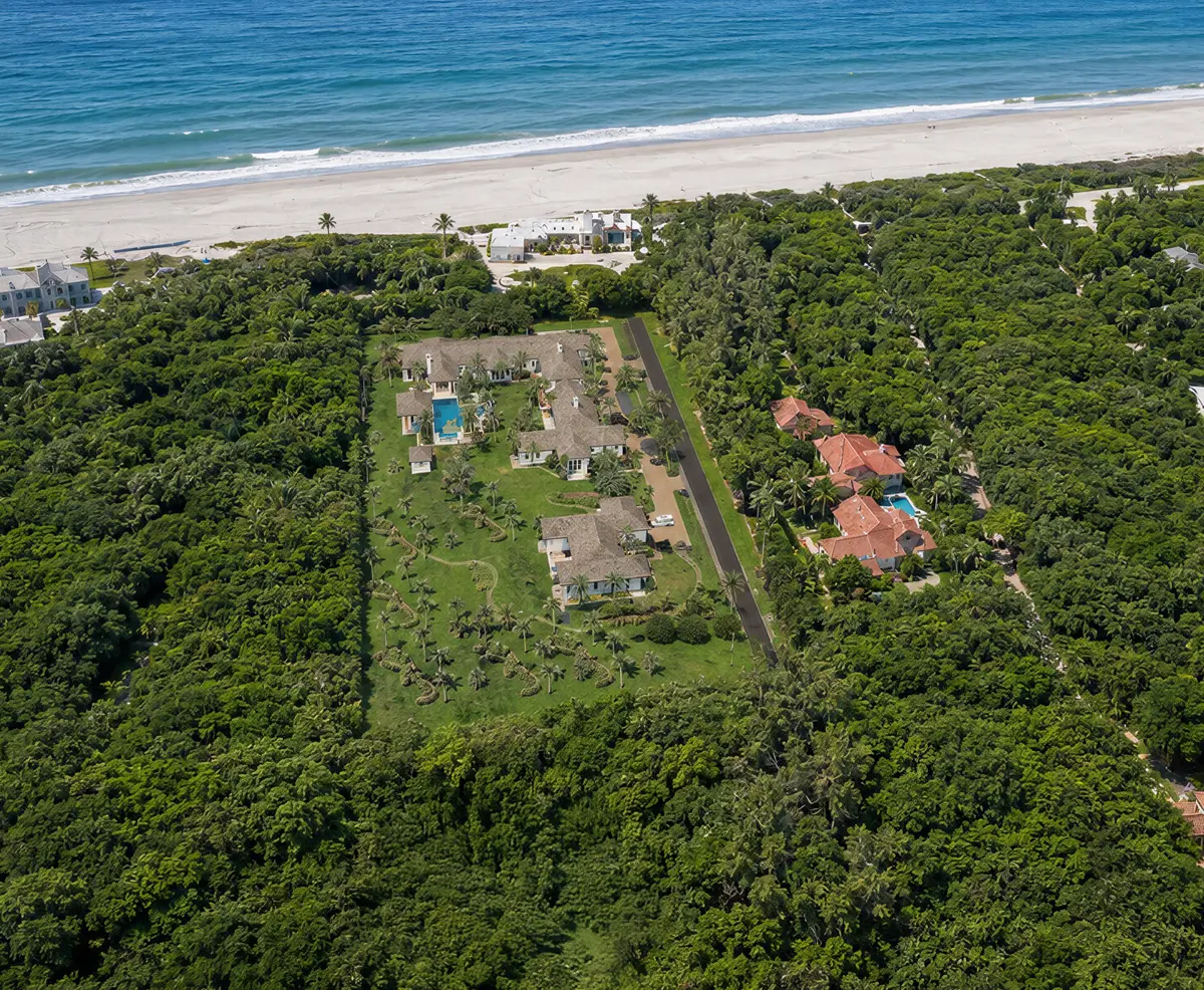 Conceptual Aerial cropped 90 at 302 S Beach Road, Jupiter Island