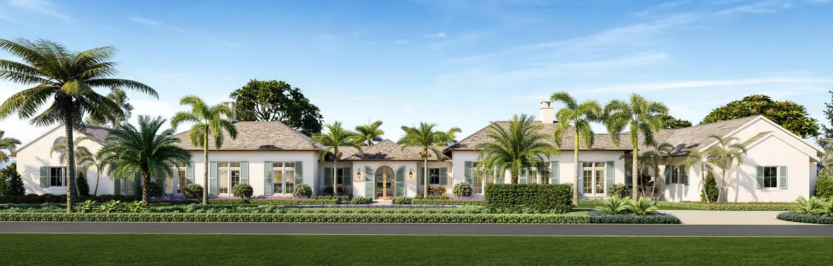 Front Elevation at 302 S Beach Road, Jupiter Island