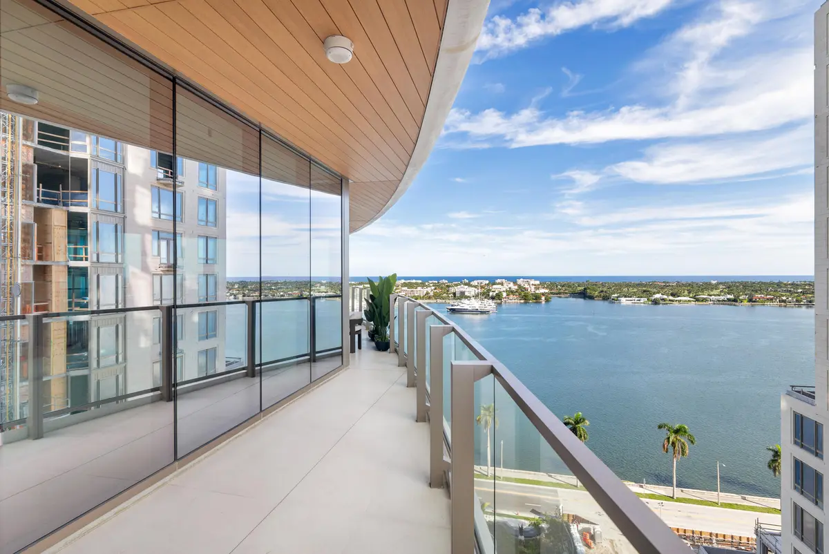 Wrap-around Balcony at 1333 S Flagler Drive 1002, West Palm Beach