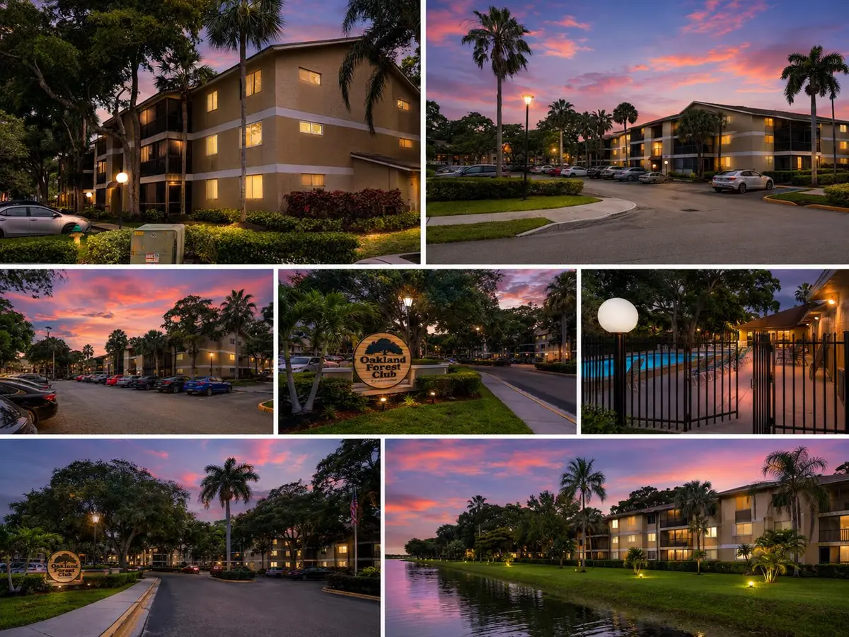 Exterior photos at 3083 N Oakland Forest Drive 308, Oakland Park