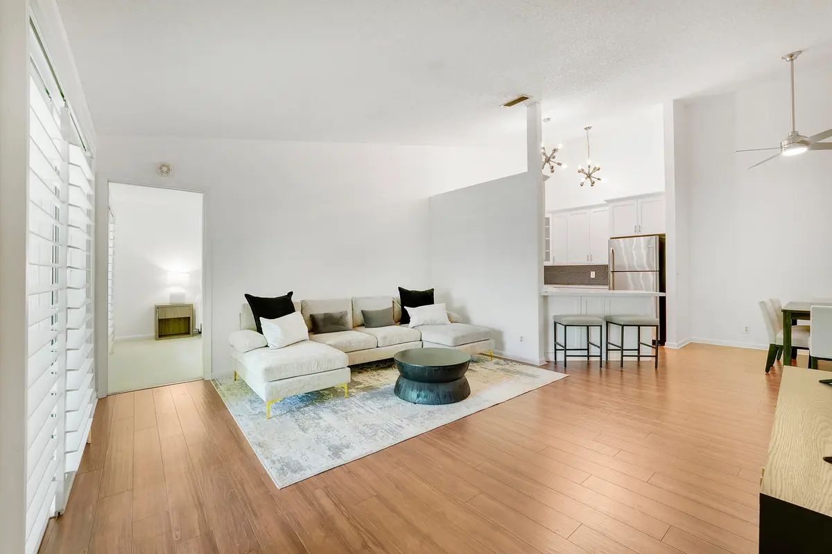 Living Area at 6520 Chasewood Drive Apt G, Jupiter