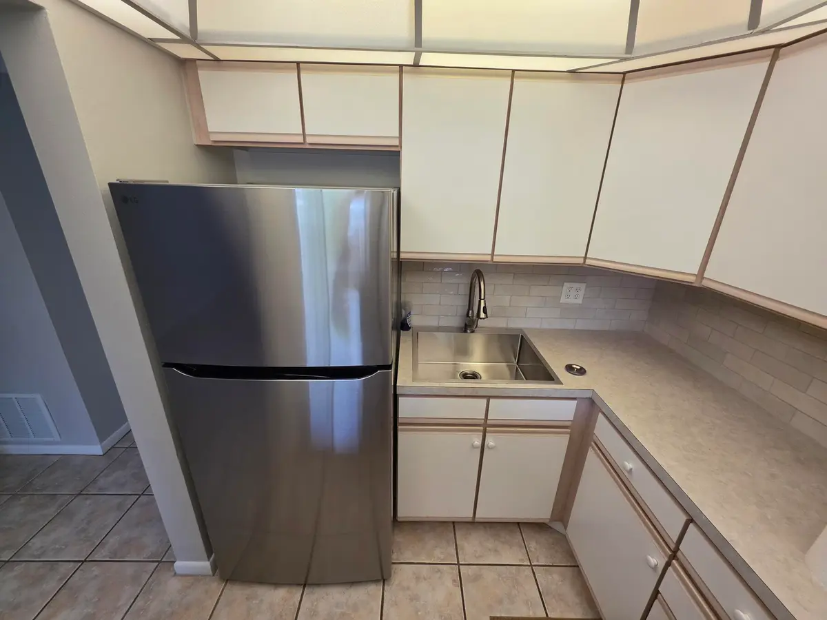 Kitchen Fridge at 3320 Lake Osborne Drive 109, Lake Worth Beach