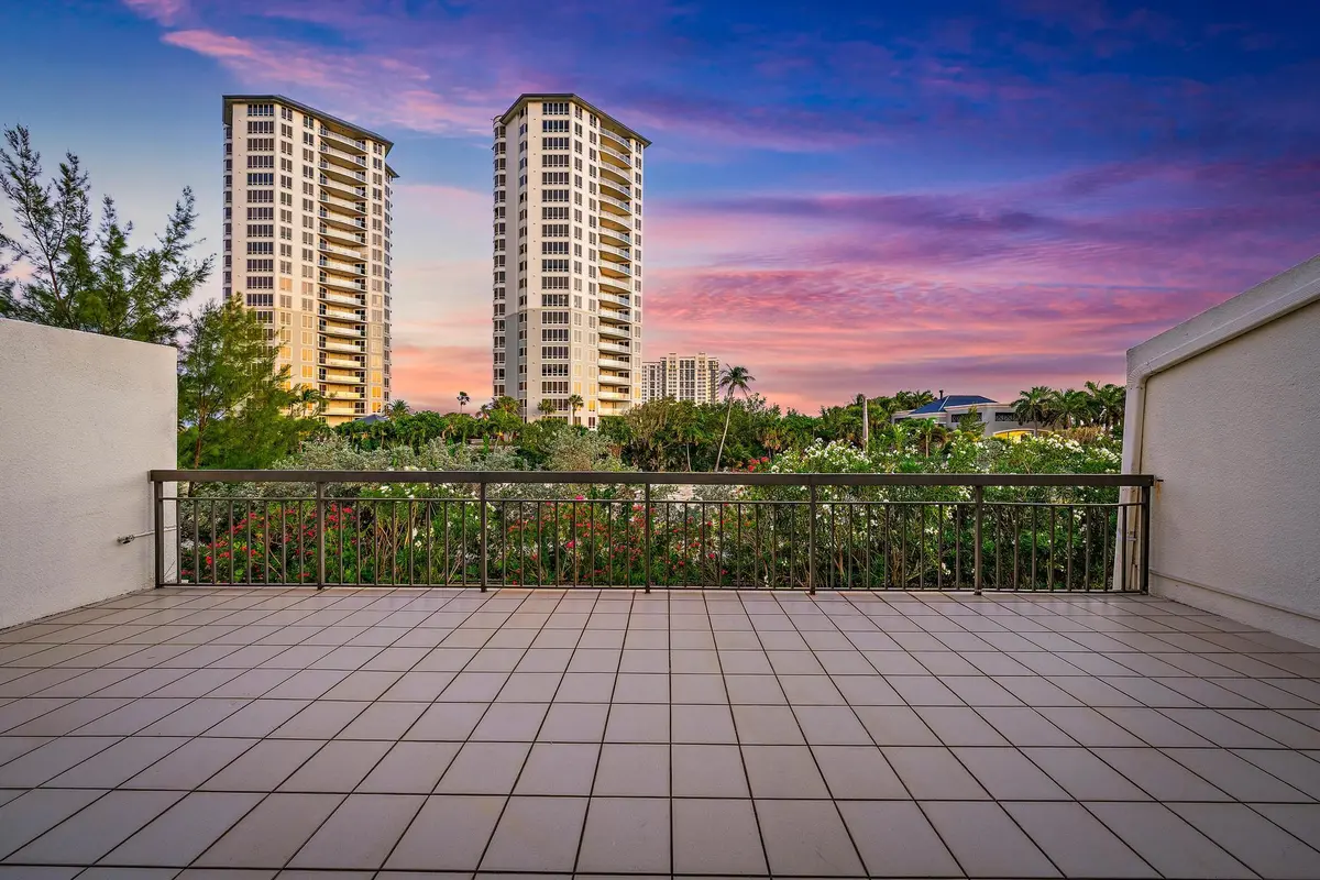Patio View at 3970 N Ocean Drive 6, Singer Island