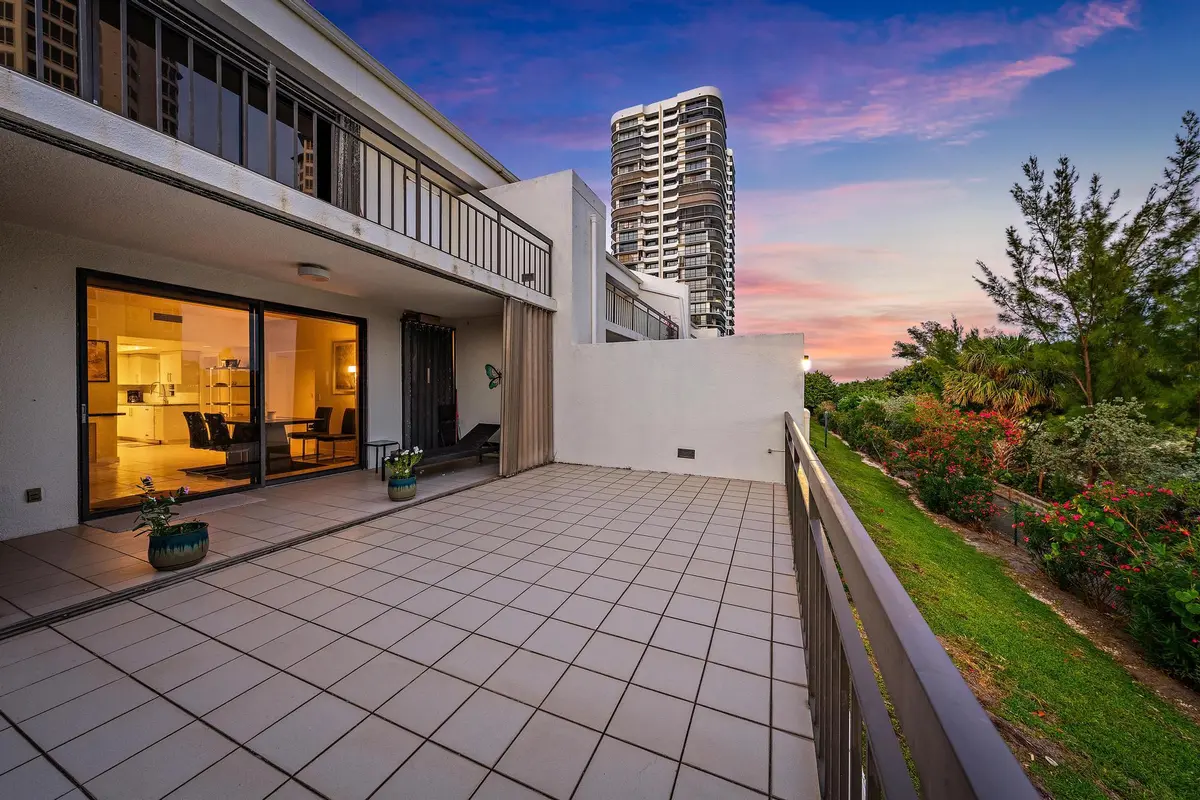 Expansive Patio at 3970 N Ocean Drive 6, Singer Island