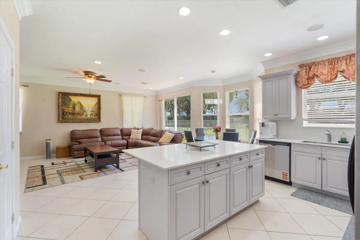 Kitchen & Family room at 2880 Shaughnessy Drive, Wellington