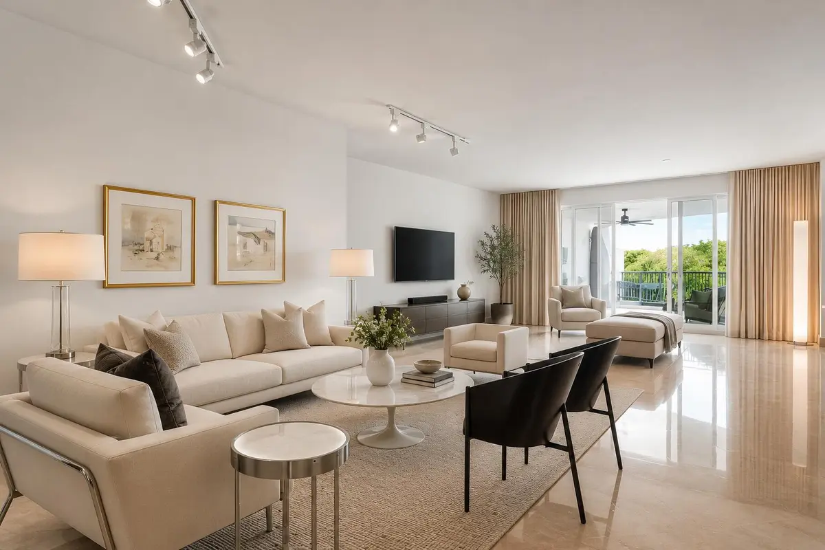 Virtually Staged at 615 Bayshore Drive 301, Fort Lauderdale