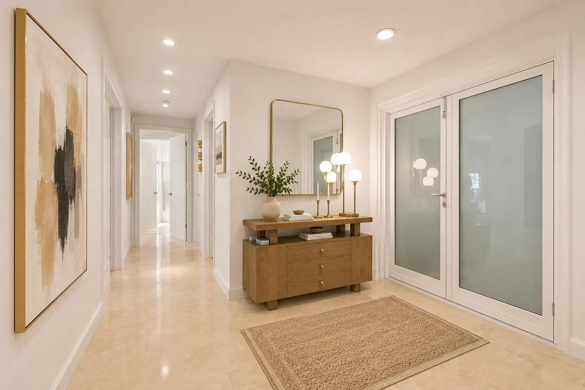 Foyer Entrance at 615 Bayshore Drive 301, Fort Lauderdale