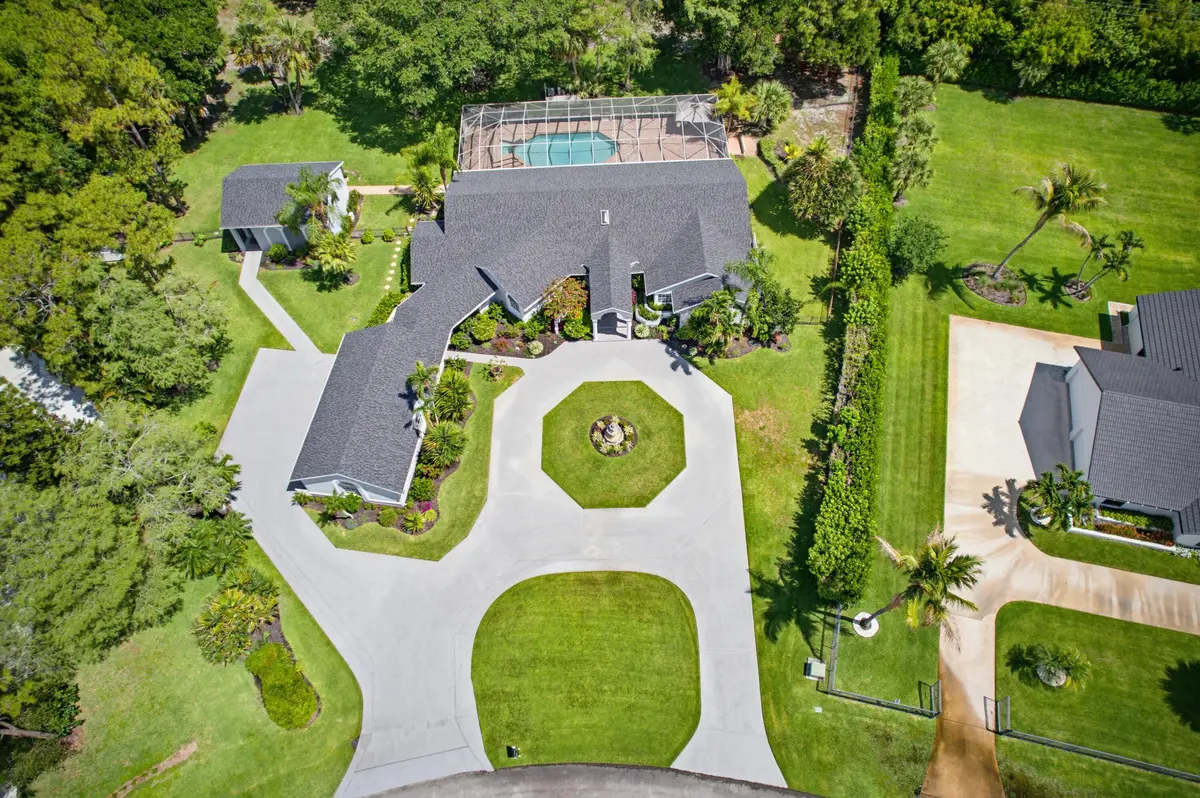 Aerial at 14708 Stirrup Lane, Wellington