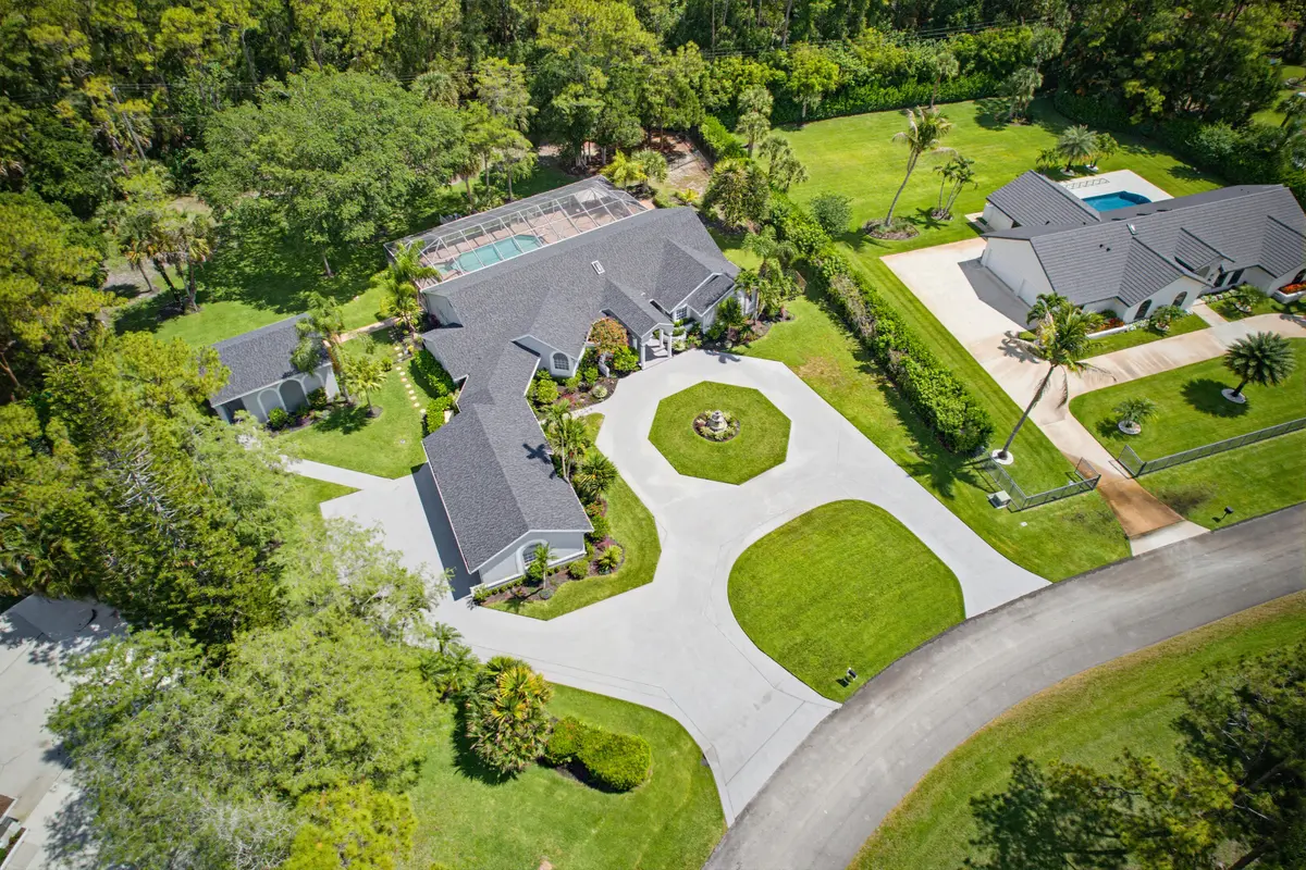 Aerial at 14708 Stirrup Lane, Wellington