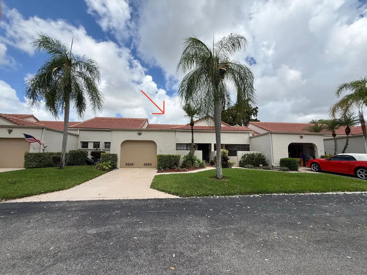 Front of unit IMG_7172 at 5878 Parkwalk Circle, Boynton Beach