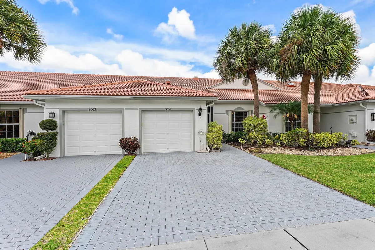 Front of home at 8059 Dolomtian Way, Boynton Beach