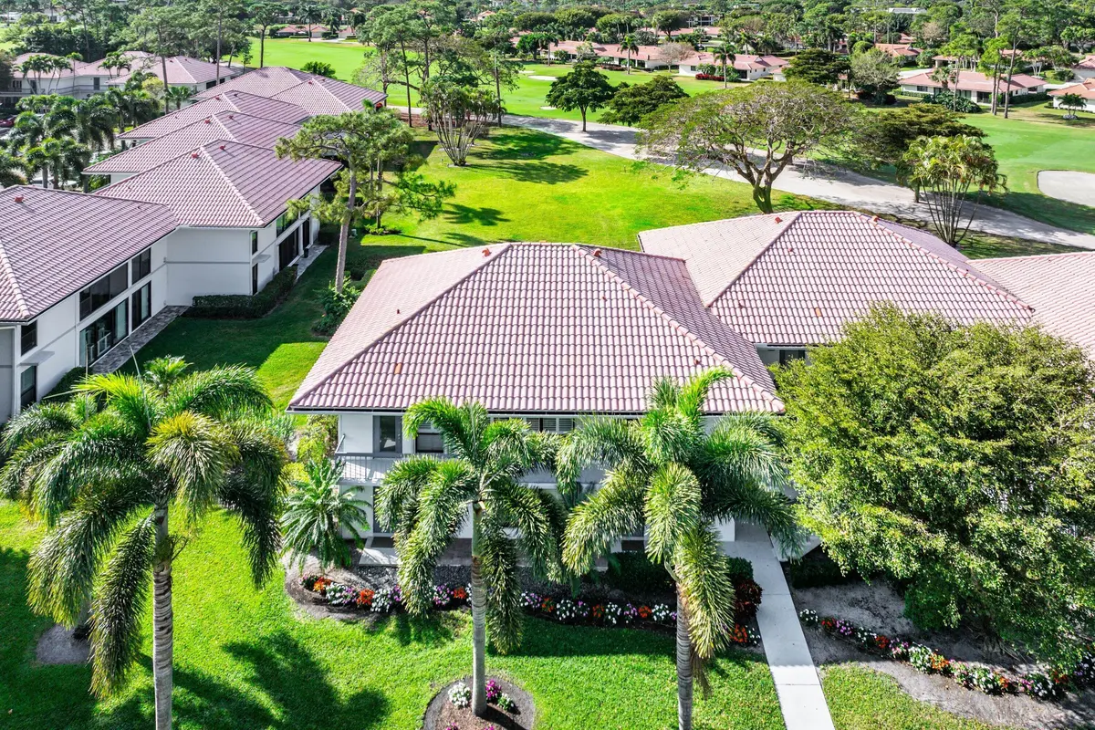 Aerial view at 4114 B Quail Ridge  Drive Osprey, Boynton Beach