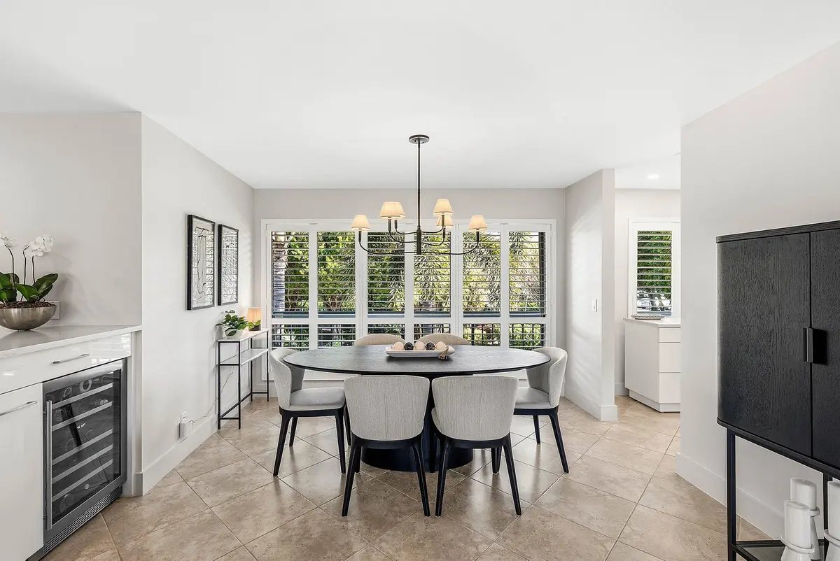 Dining Area at 4114 B Quail Ridge  Drive Osprey, Boynton Beach
