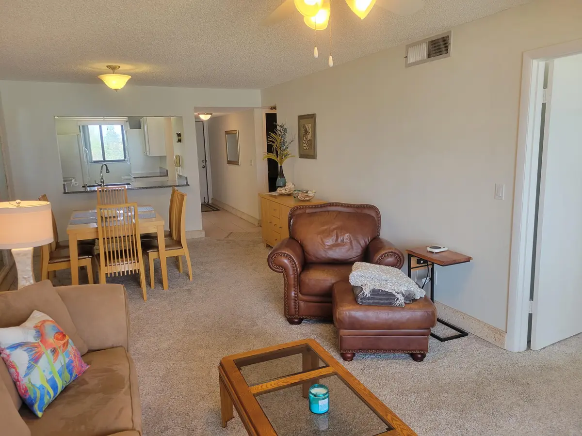 View Back to Front Door at 10152 S Ocean Drive 418b, Jensen Beach