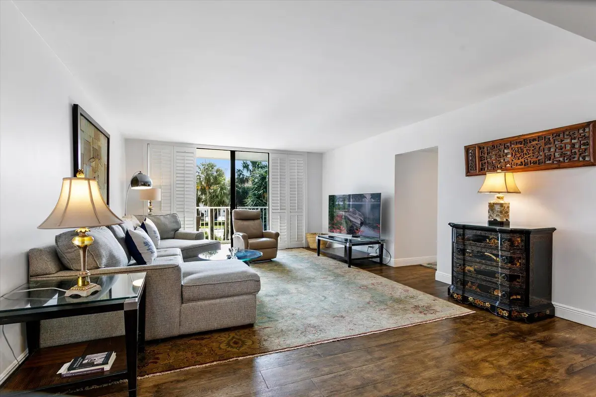 Living Room at 2860 S Ocean Boulevard 214, Palm Beach