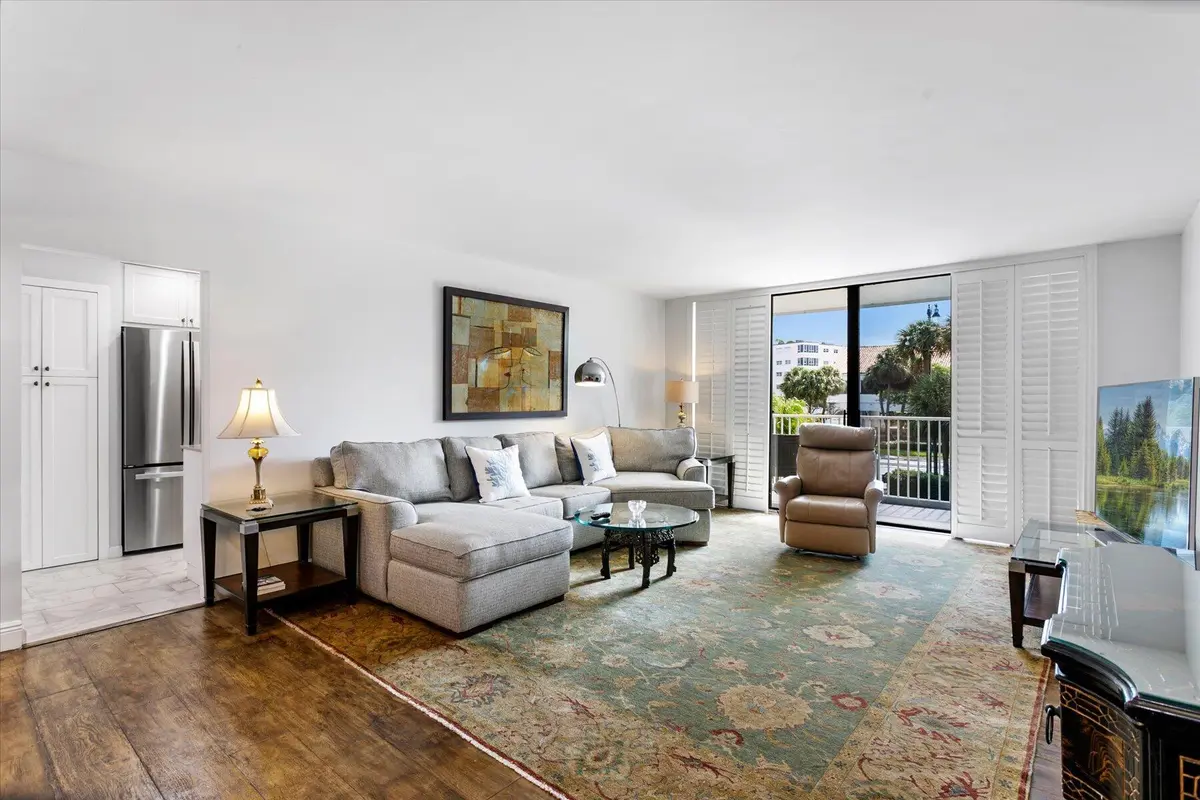Living Room at 2860 S Ocean Boulevard 214, Palm Beach
