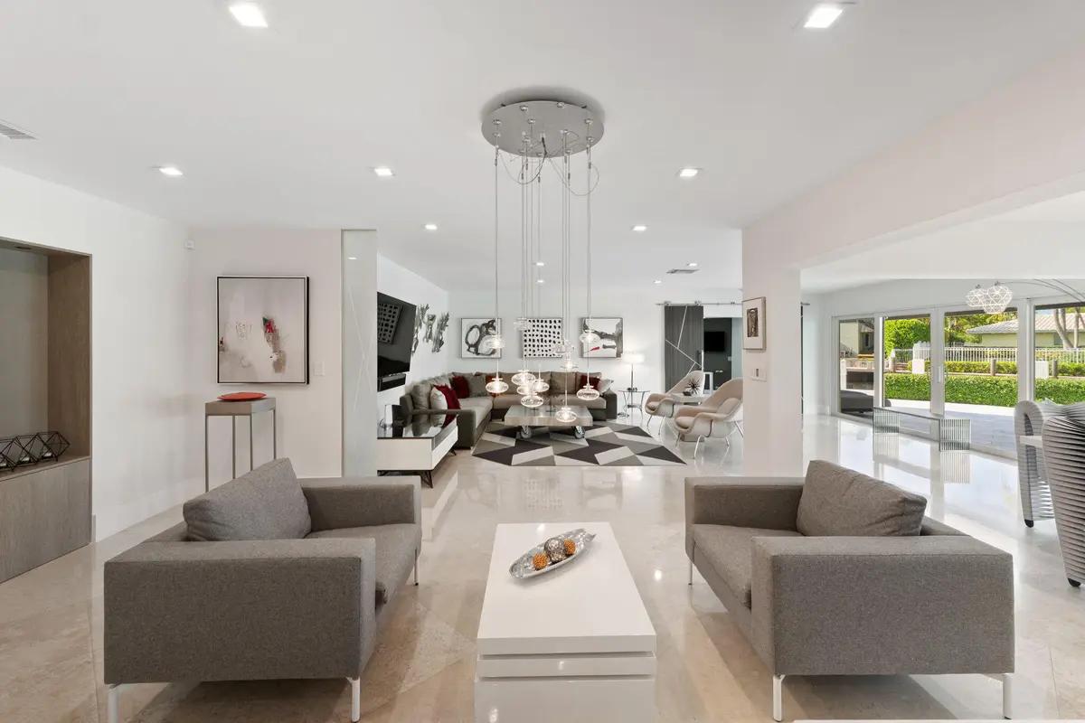 entry to living room at 3321 NE 59th Street, Fort Lauderdale