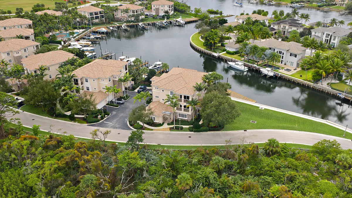 Aerial at 13629 Treasure Cove Circle 13629, North Palm Beach