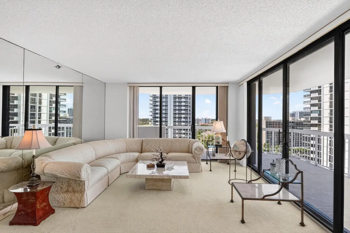 Living Room at 115 Lakeshore Drive 1549, North Palm Beach