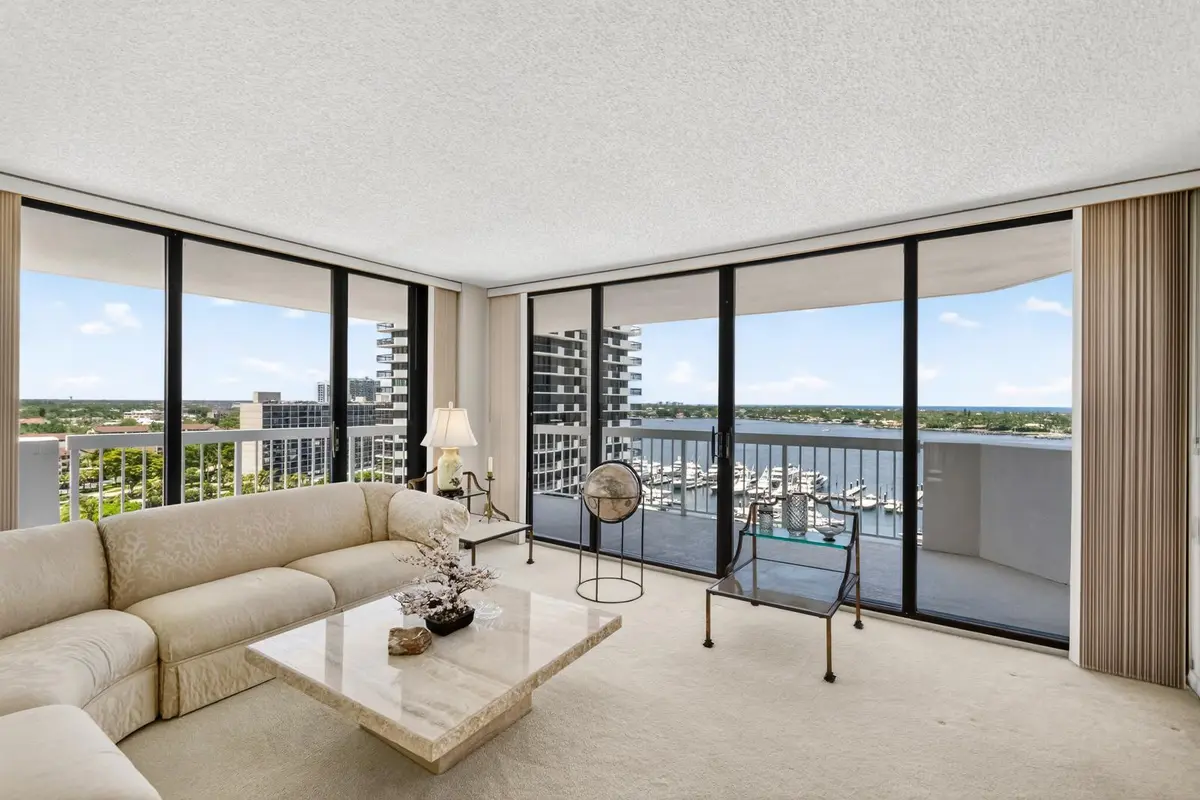 Living Room at 115 Lakeshore Drive 1549, North Palm Beach