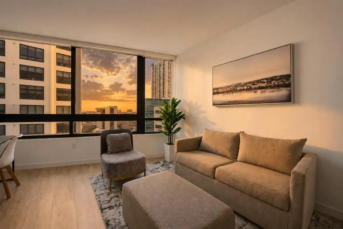 Sunrise Lighting at 225 N Miami Avenue 2002, Miami