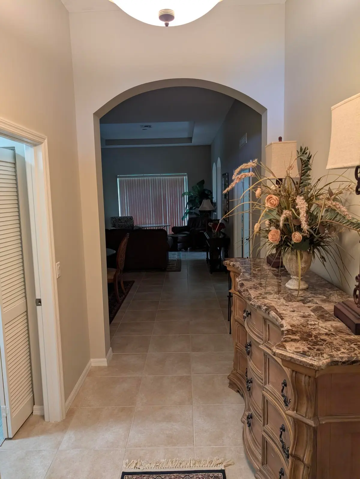 Foyer at 9543 SW Belmere Drive, Port St. Lucie