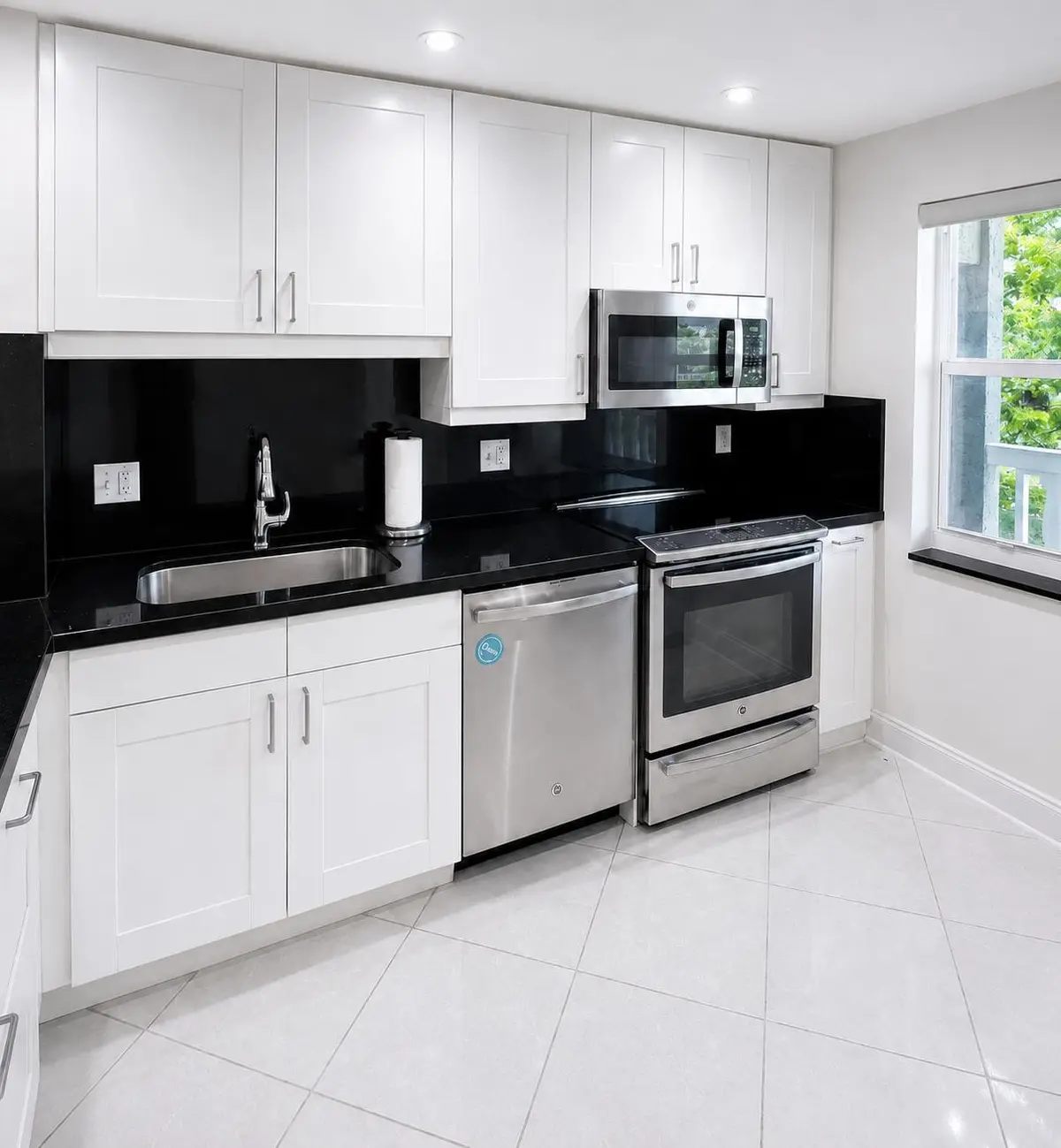 Kitchen at 9880 Marina Boulevard 1520, Boca Raton
