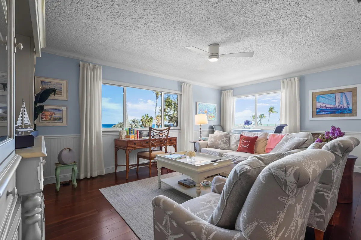 LONG VIEW LIVING ROOM at 250 S Ocean Boulevard 254, Delray Beach