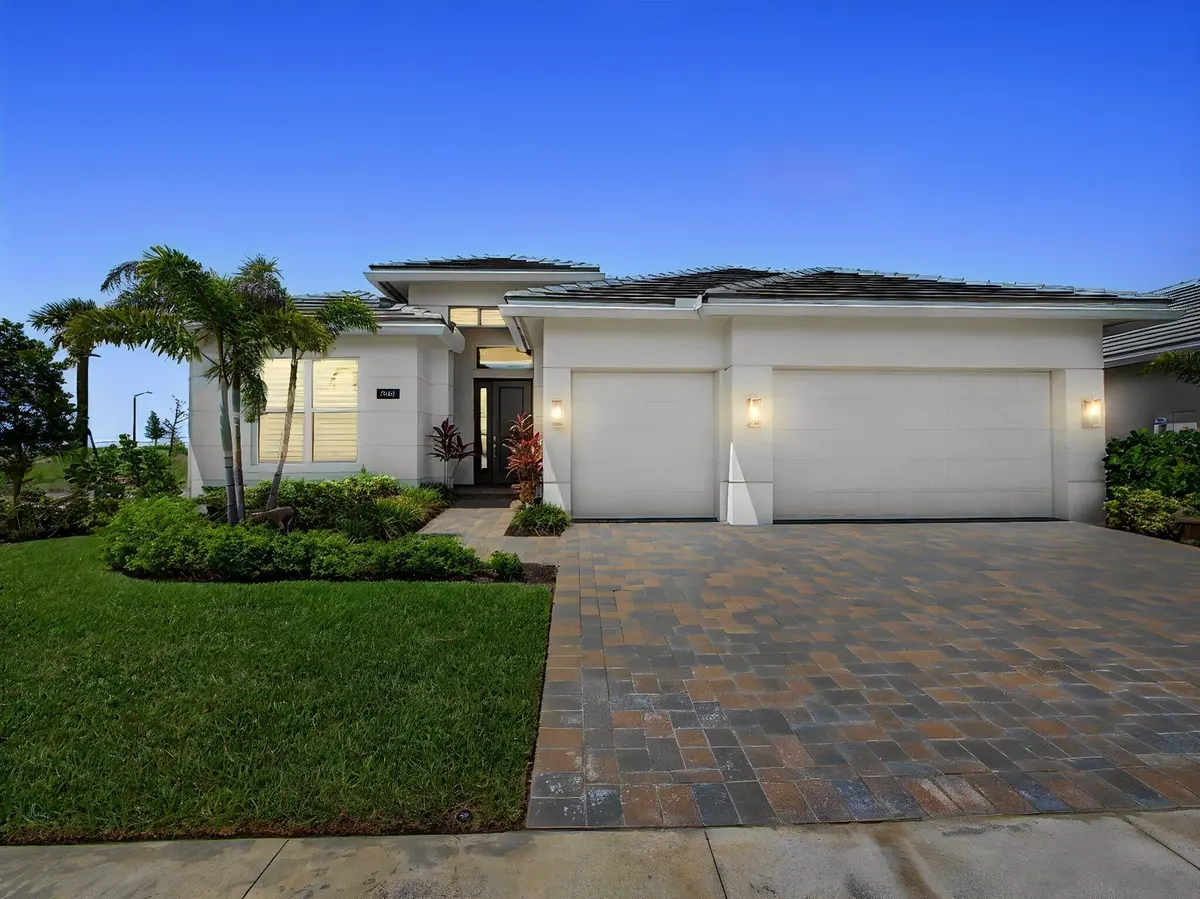 Front Exterior Night Shot at 9483 SW Pinnacle Place, Port St. Lucie