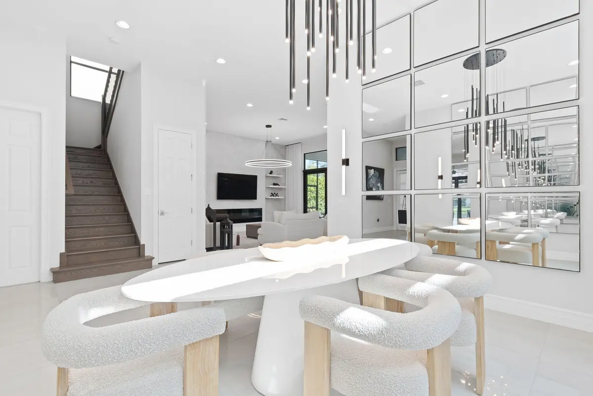 Dining Room at 9029 Dulcetto Court, Boca Raton